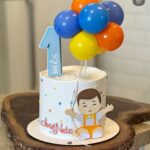 Topo de Bolo MENINO BALÃO