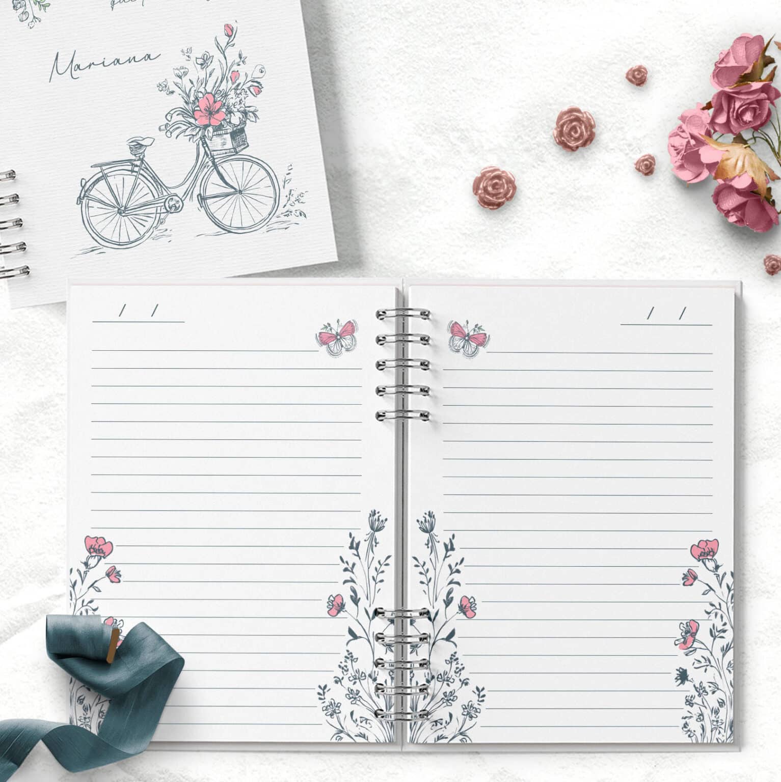 Arquivo Kit 7 Capas e Miolo Pautado Coleção Refúgio Encantado - Imagem 5