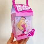 ARQUIVO DIGITAL Caixinha Vitrine Barbie