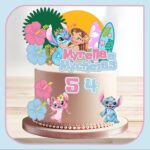 Topo de Bolo Lilo & Stitch