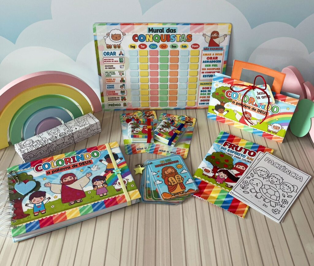 PACK COLORIR CRISTÃO - Imagem 1