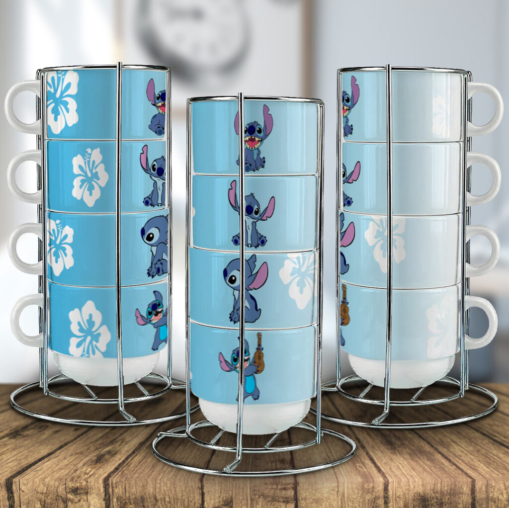 ESTAMPAS STITCH XÍCARAS - Imagem 2