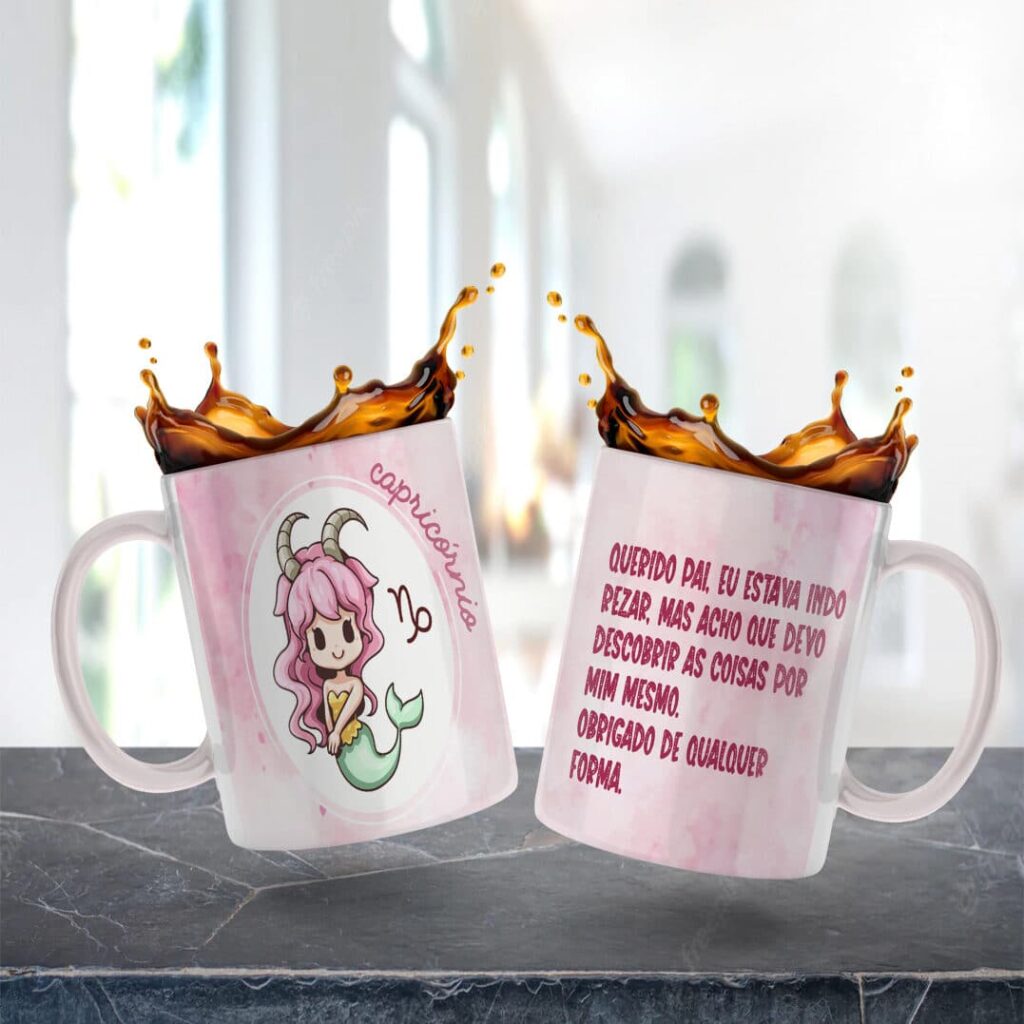 ESTAMPAS SÍGNO CHIBI CANECAS - Imagem 2