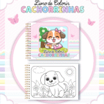 Livro de Colorir CACHORRINHAS