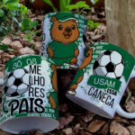 Arte Caneca Futebol Times Capivara Pais - Imagem 4