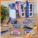 Chaveiro tag de placa – Dia dos pais - Imagem 4
