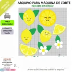 ARQUIVO DE CORTE TOPO DE BOLO Limões