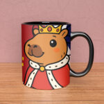 Arte Caneca Dia dos Pais Capivara - Imagem 8