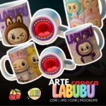 Arte Caneca LABUBU