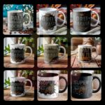 Arte Caneca Dia dos Pais Cracked Wall - Imagem 3