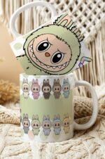 Arte Caneca Labubu FOREVER - Imagem 3
