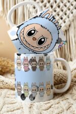 Arte Caneca Labubu FOREVER - Imagem 4