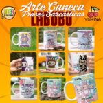 Arte Caneca LABUBU Frases Sarcásticas - Imagem 2