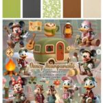 Kit Digital DISNEY ACAMPAMENTO 3D