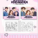 Livro de Colorir BELEZA VERDADEIRA - DORAMA