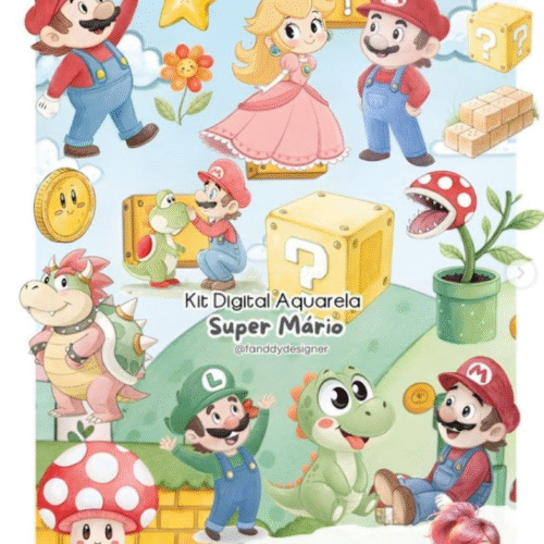 Kit Digital SUPER MÁRIO