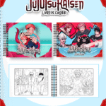 Livro de Colorir JUJUTSU KAISEN