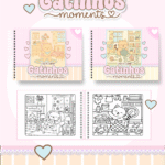 Livro de Colorir GATINHOS MOMENTS