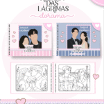 Livro de Colorir  RAINHA DAS LÁGRIMAS - DORAMAS