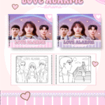Livro de Colorir LOVE ALARME - DORAMAS