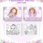 Livro de Colorir PRINCESA SOFIA