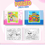 Livro de Colorir CHIP E POTATO