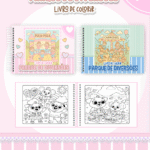 Livro de Colorir PARQUE DE DIVERSÕES