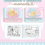 Livro de Colorir CACHORRINHOS MOMENTS