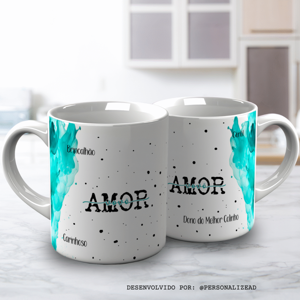 Arte Para Canecas Um Amor de Vó - Imagem 10