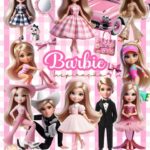 Kit Digital Barbie Inspiração