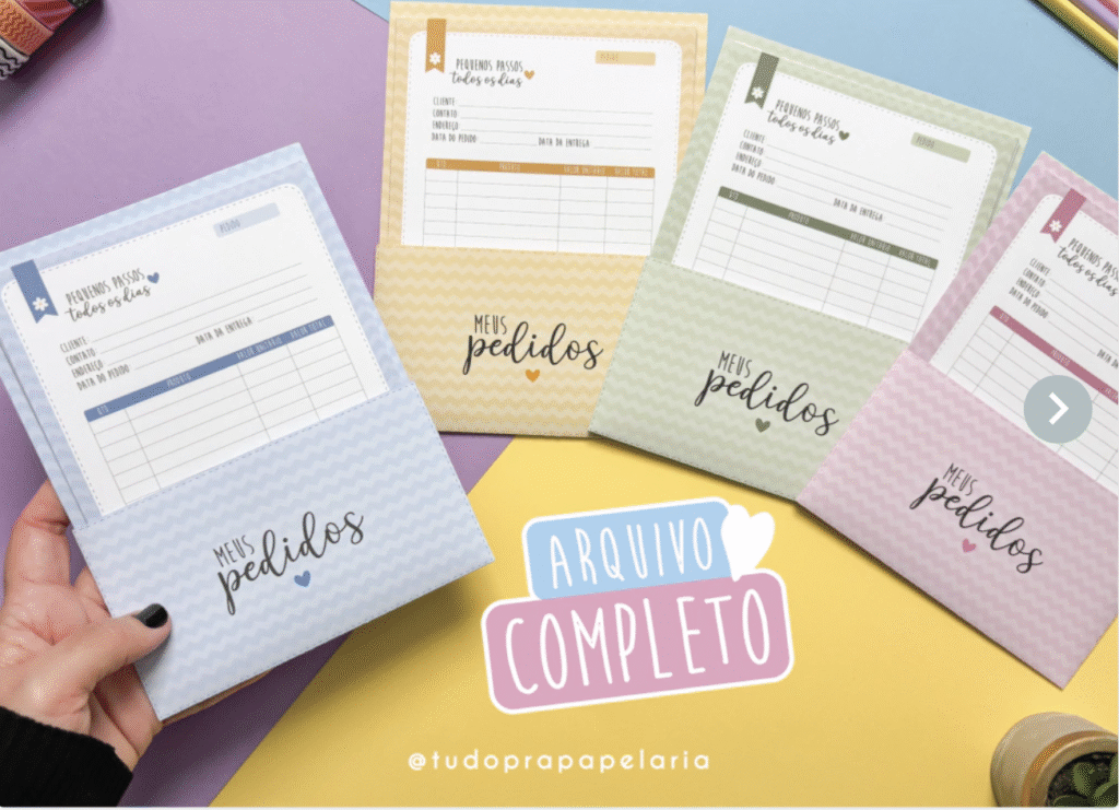 Bloquinho de Pedidos - Empresa - Imagem 1