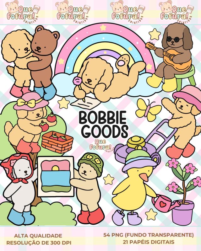Kit Digital Bobbie Goods - Drive da Cris