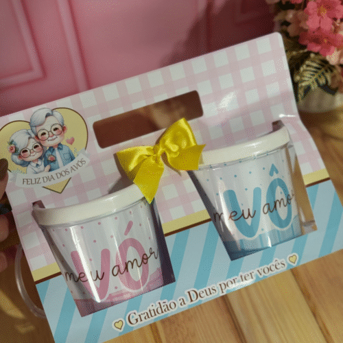 Caneca acrílica com Cinta