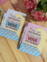 CAPA PARA BLOQUINHO A6 COM CANETA