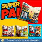 COMBO PAI CARTOON PARA SUBLIMAÇÃO - Imagem 2