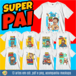 COMBO PAI CARTOON PARA SUBLIMAÇÃO - Imagem 10