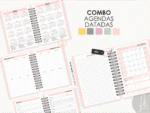COMBO AGENDAS 2026 | DATADAS | MIOLO A5