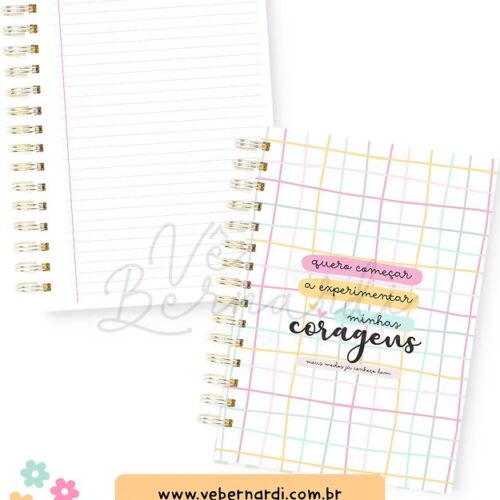 Caderno A5 Coragem