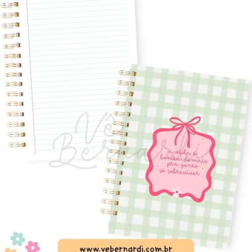 Caderno A5 Vida