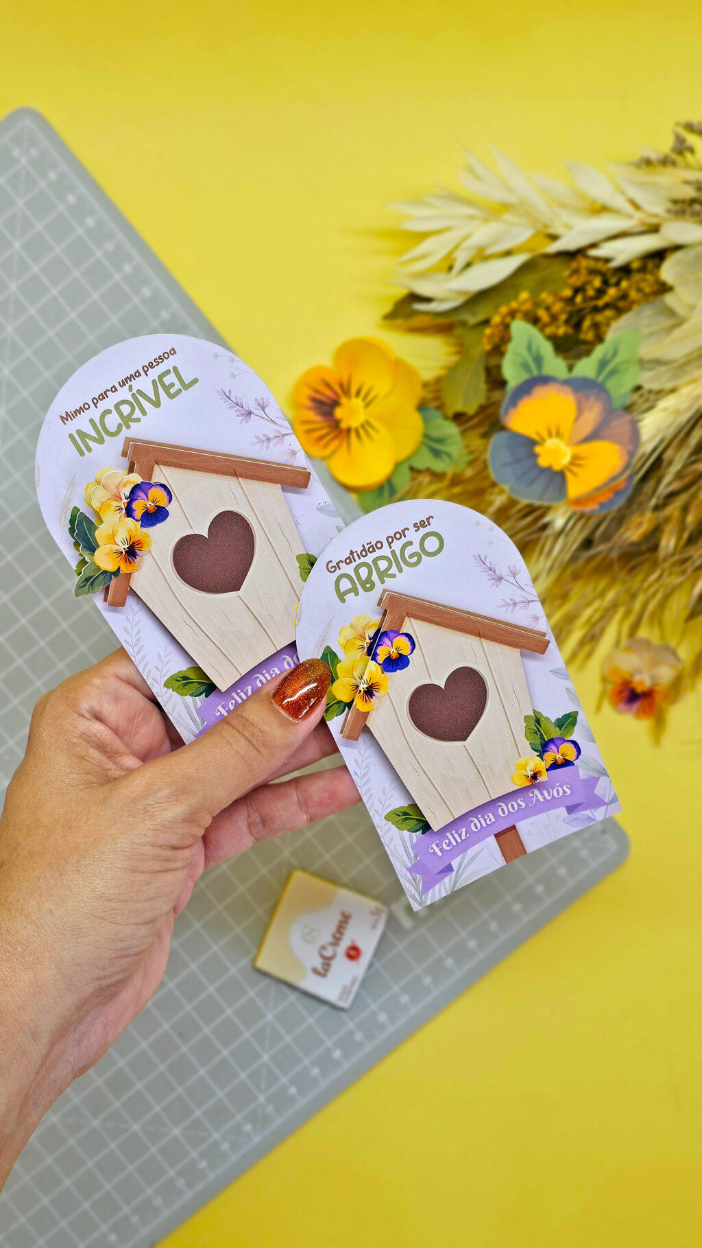 Card chocolate 5g- Avós - Imagem 1