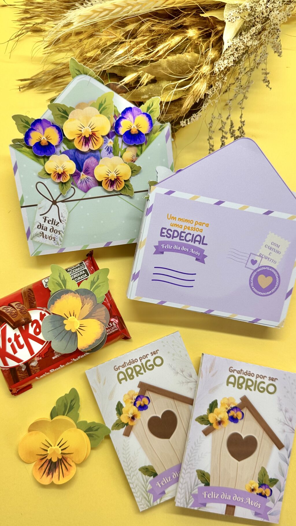 Carta kitkat- avós - Imagem 1