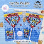 Arquivo Digital - Cartão Pirulito Dia dos Pais
