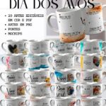 Arte Para Canecas Um Amor de Vó