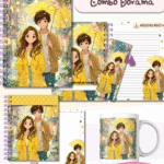 Combo Caderno Dorama