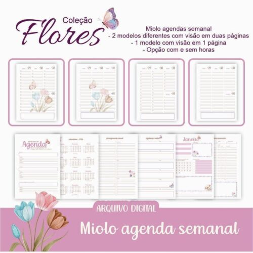 Coleção Flores - Arquivo Digital