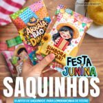 Saquinhos Festa Junina (10 artes)