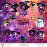 Kit Digital Halloween Bruxinhas