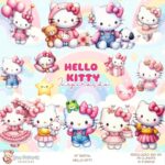 Kit Digital Hello Kitty Inspiração