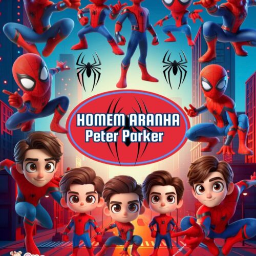 Kit Digital Homem Aranha
