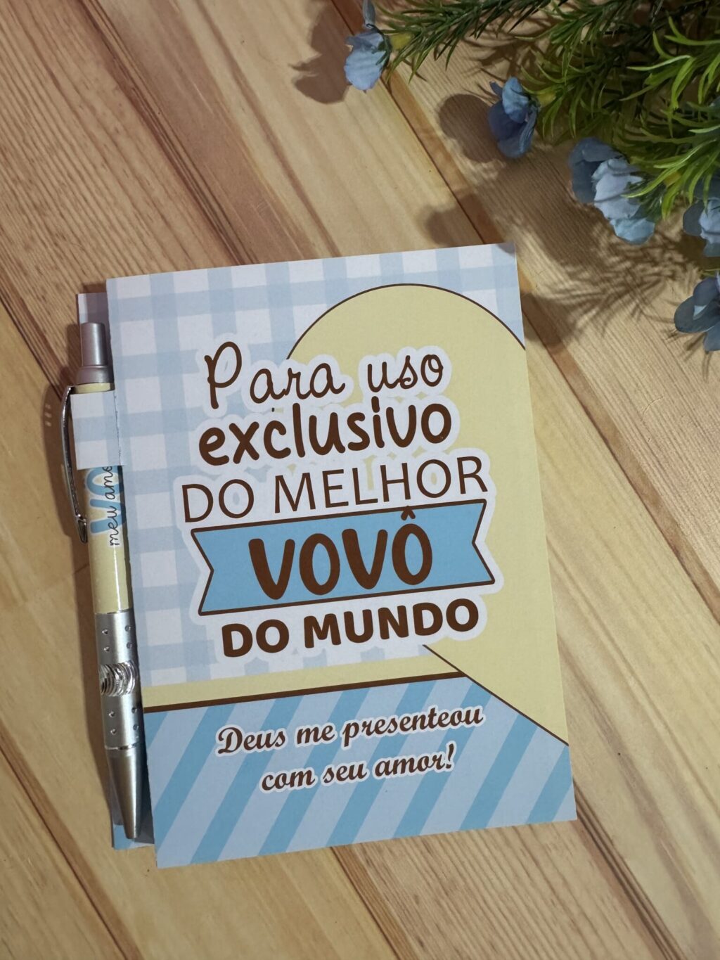 CAPA PARA BLOQUINHO A6 COM CANETA - Imagem 4